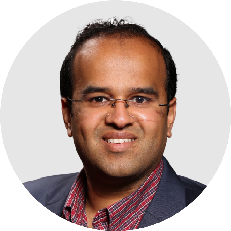 Headshot of Mayank Goel, VP of Financial Crimes Compliance, Data Management and Governance at MUFG